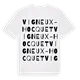 Vigneux-Hocquet ordlek t-shirt