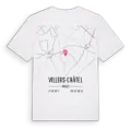 Villers-Châtel karta t-shirt