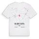 Villers-Châtel karta t-shirt
