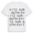 Vitz-sur-Authie ordlek t-shirt