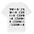 Voharies ordlek t-shirt