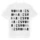 Voharies ordlek t-shirt