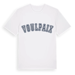Voulpaix college t-shirt – ekologisk bomull t-shirt från Pinshirt