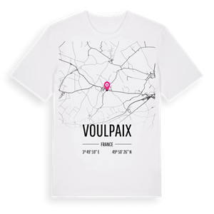 Voulpaix karta t-shirt – ekologisk bomull t-shirt från Pinshirt
