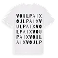 Voulpaix ordlek t-shirt