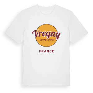 Vregny cirkel t-shirt – ekologisk bomull t-shirt från Pinshirt