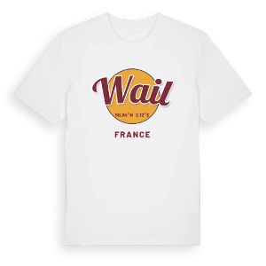 Wail cirkel t-shirt – ekologisk bomull t-shirt från Pinshirt