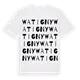 Watigny ordlek t-shirt