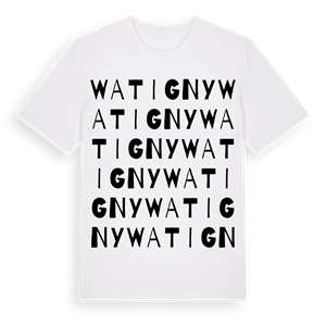 Watigny ordlek t-shirt – ekologisk bomull t-shirt från Pinshirt