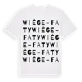 Wiège-Faty ordlek t-shirt