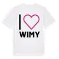 Jag älskar Wimy t-shirt stort tryck