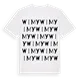 Wimy ordlek t-shirt