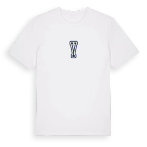 Y college t-shirt – ekologisk bomull t-shirt från Pinshirt