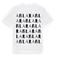 Aßlar ordlek t-shirt