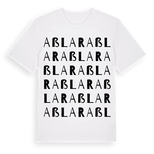 Aßlar ordlek t-shirt – ekologisk bomull t-shirt från Pinshirt