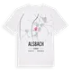 Alsbach karta t-shirt