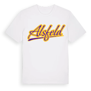 Alsfeld baseball t-shirt – ekologisk bomull t-shirt från Pinshirt