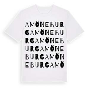 Amöneburg ordlek t-shirt – ekologisk bomull t-shirt från Pinshirt