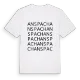 Anspach ordlek t-shirt