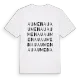 Aumenau ordlek t-shirt