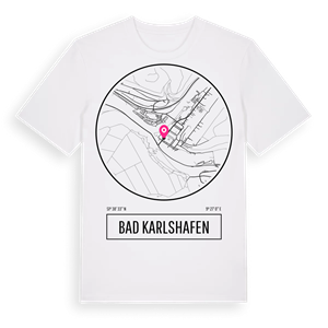 Bad Karlshafen t-shirt – ekologisk bomull t-shirt från Pinshirt