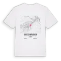 Bad Schwalbach karta t-shirt