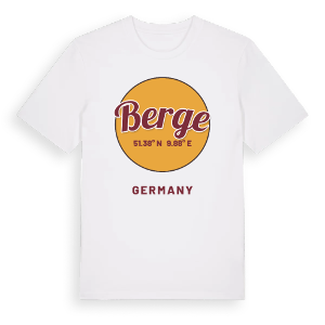 Berge cirkel t-shirt – ekologisk bomull t-shirt från Pinshirt