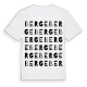 Berge ordlek t-shirt