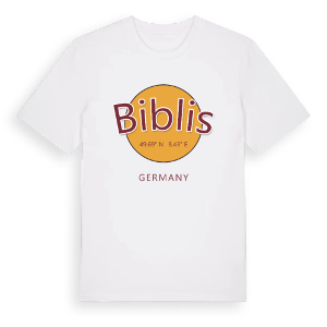 Biblis cirkel t-shirt – ekologisk bomull t-shirt från Pinshirt