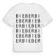 Bieber ordlek t-shirt