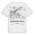 Bieberer Berg karta t-shirt