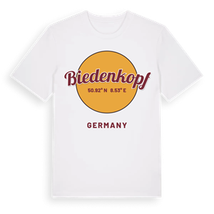 Biedenkopf cirkel t-shirt – ekologisk bomull t-shirt från Pinshirt