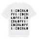 Biedenkopf ordlek t-shirt