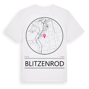 Blitzenrod t-shirt – ekologisk bomull t-shirt från Pinshirt