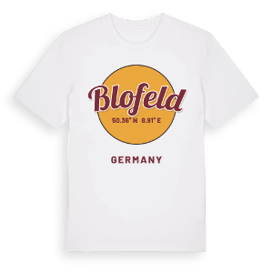 Blofeld cirkel t-shirt – ekologisk bomull t-shirt från Pinshirt