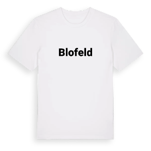 Blofeld fetstil t-shirt – ekologisk bomull t-shirt från Pinshirt