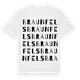 Braunfels ordlek t-shirt