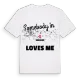 Någon i Brechen älskar mig t-shirt