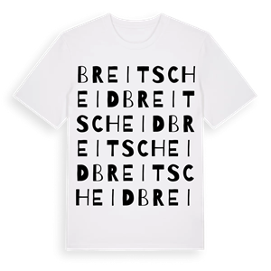 Breitscheid ordlek t-shirt – ekologisk bomull t-shirt från Pinshirt