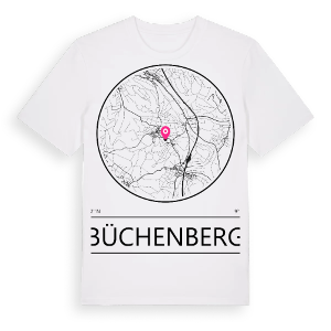 Büchenberg t-shirt – ekologisk bomull t-shirt från Pinshirt
