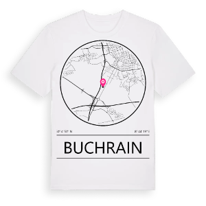 Buchrain t-shirt – ekologisk bomull t-shirt från Pinshirt