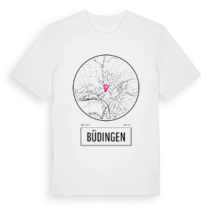 Büdingen t-shirt – ekologisk bomull t-shirt från Pinshirt