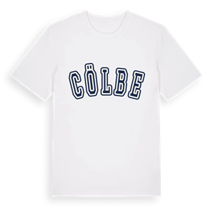 Cölbe college t-shirt – ekologisk bomull t-shirt från Pinshirt
