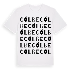 Cölbe ordlek t-shirt – ekologisk bomull t-shirt från Pinshirt