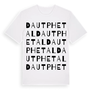 Dautphetal ordlek t-shirt – ekologisk bomull t-shirt från Pinshirt