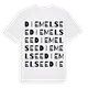 Diemelsee ordlek t-shirt