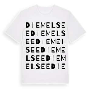 Diemelsee ordlek t-shirt – ekologisk bomull t-shirt från Pinshirt