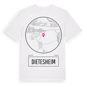 Dietesheim t-shirt – ekologisk bomull t-shirt från Pinshirt