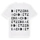 Dietzenbach ordlek t-shirt