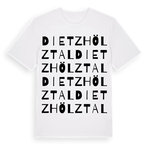 Dietzhölztal ordlek t-shirt – ekologisk bomull t-shirt från Pinshirt